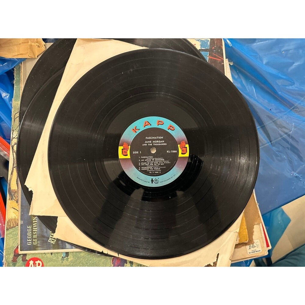Jesse Crawford Fascination Vinyl Record LP Kapp Records KL-1064